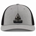 R3CON Heather Gray & Black Curved-Brim Hat
